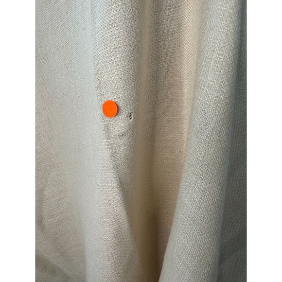 Bijoux Terner Pashima Wrap with Fringe OS Beige Polyester - has Blemish - Picture 6 of 16